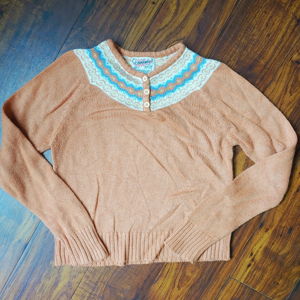 Vintage Currants By Jeri-Jo New York Sweater